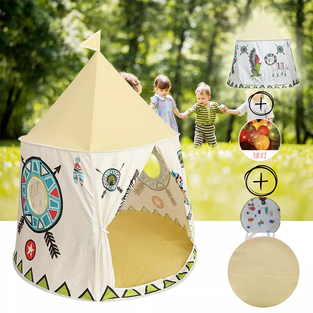 Tente De Jeux Enfant Avec Guirlandes Lumineuses Étoiles, Pour 3 Enfants De 3 8 Ans 125x100x127cm 91493925 Tente De Jeux Enfant Avec Guirlandes Lumineuses Étoiles, Pour 3 Enfants De 3 8 Ans 125x100x127cm 91493925