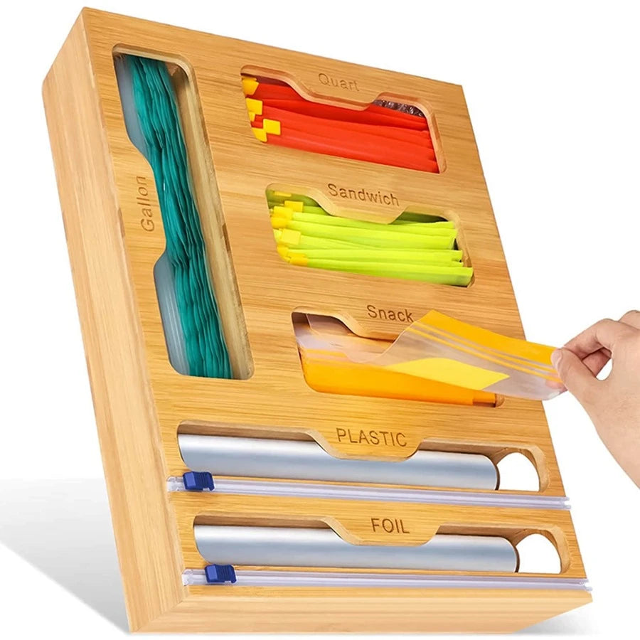 Distributeur de papier d'aluminium et de film plastique