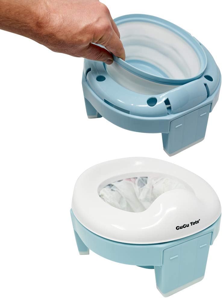Pot portable et siège d'apprentissage avec sac de voyage gratuit pour tout-petits