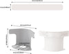 Lot de 4 supports de draps à verrouillage pour coins