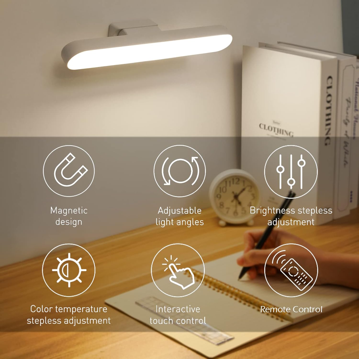 Lampe de Bureau-LED sans fil