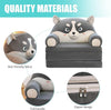 Canapé pliable en Peluche 3 en 1