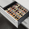 PACK DE 24 POTS D'ÉPICES AVEC ENSEMBLE DE RANGEMENT POUR TIRROIR EN BAMBOU