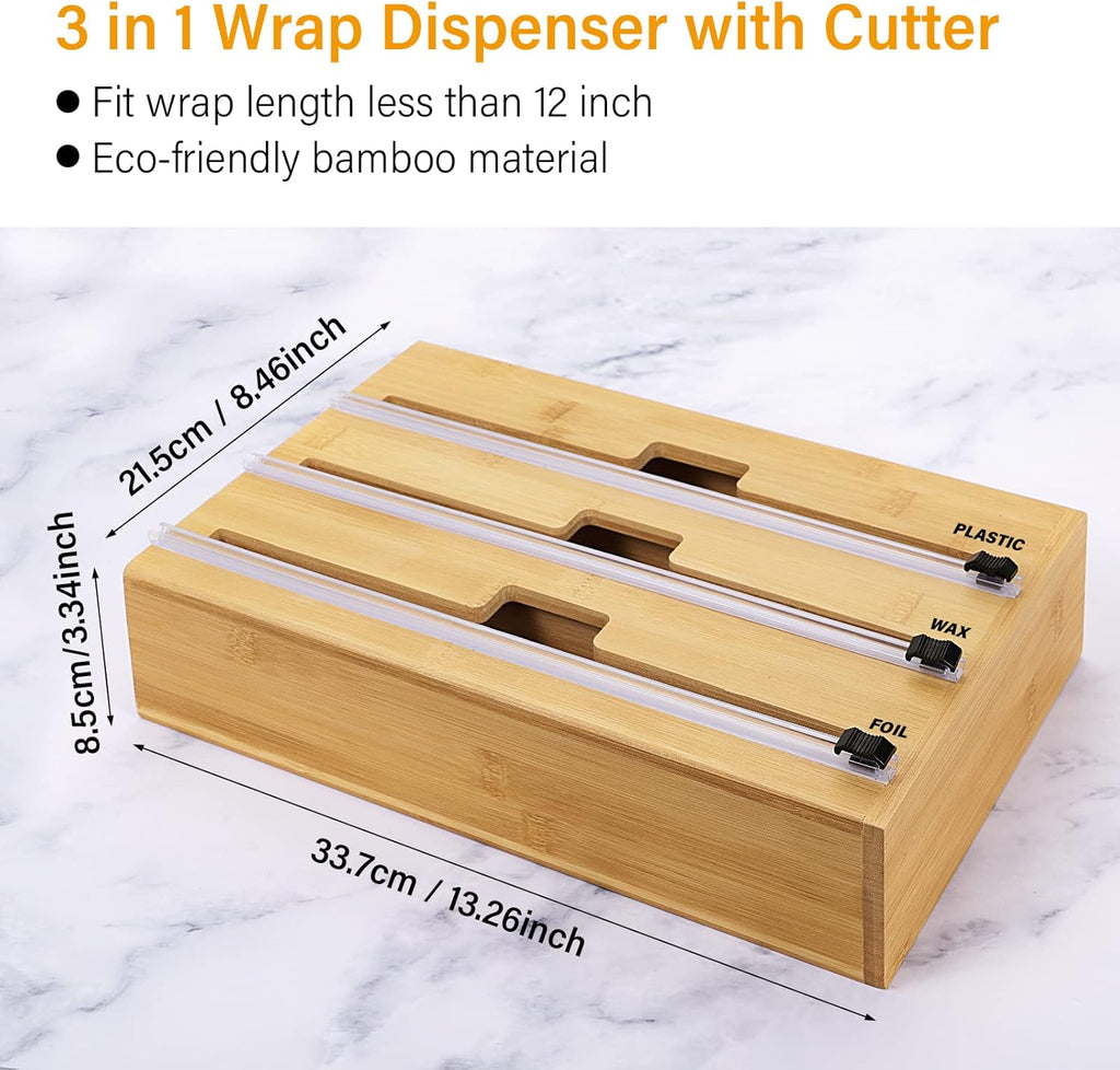 Distributeur de papier en bambou