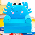 Canapé pliable en Peluche 3 en 1