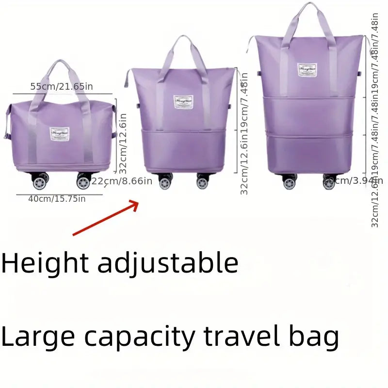 Sac de voyage avec roues universelles