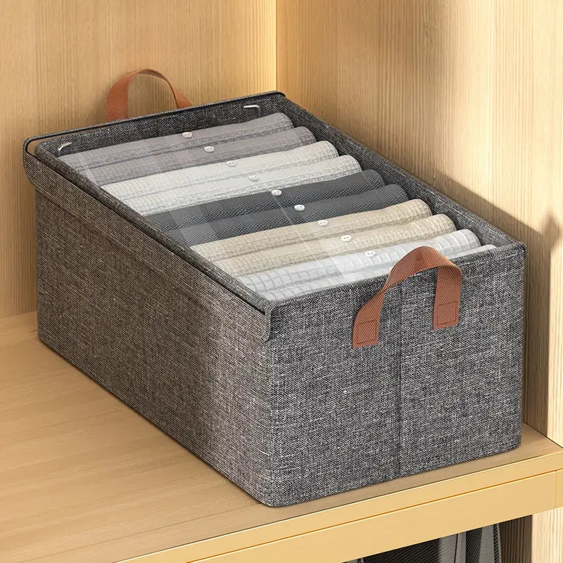 Boîte De Rangement À Couverture Transparente