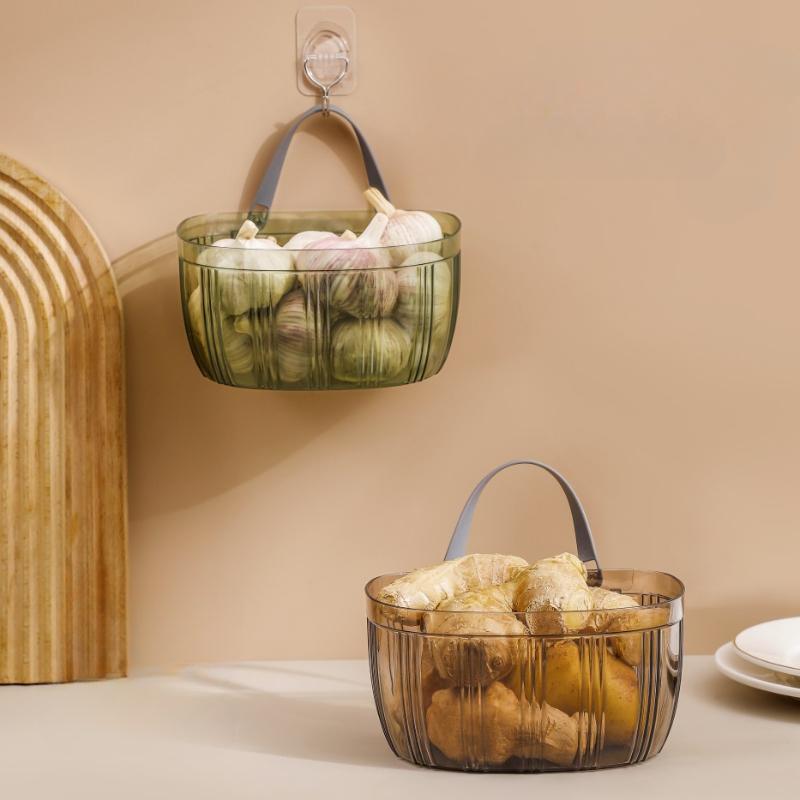 Panier de rangement pour aliments, ustensiles de cuisine et légumes