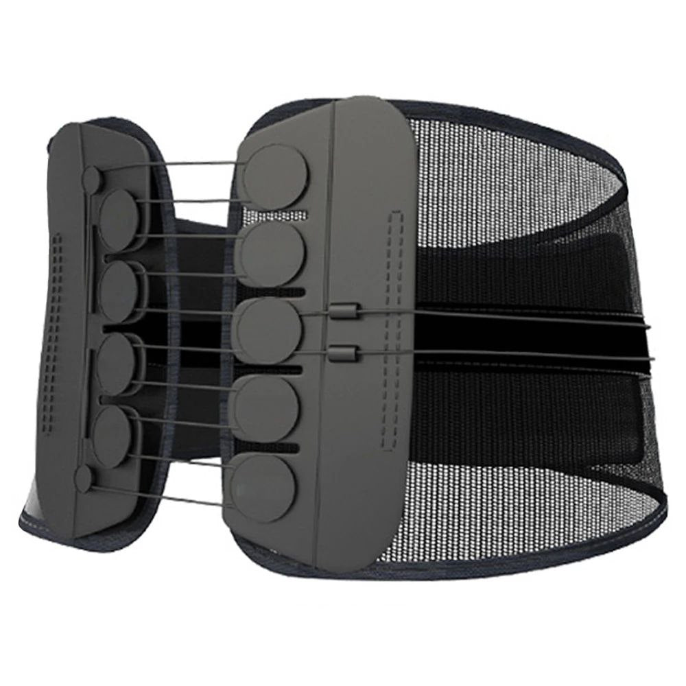 Ceinture de maintien dorsal réglable avec système de poulie pour soulager les douleurs dorsales